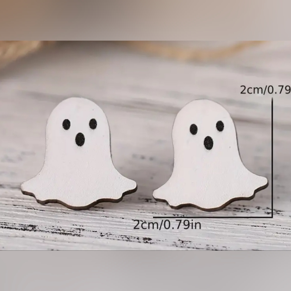 ONE set of Fall pumpkin latte ghost earrings please message me with choi…